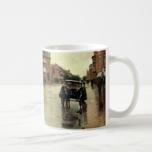 Mug Childe Hassam - jour pluvieux, Boston (Droite)