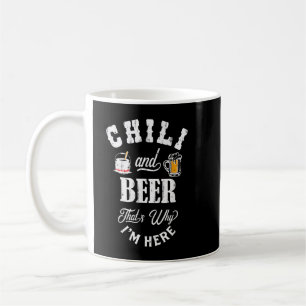 Mug Chili Cookoff Funny Chili Et Bière
