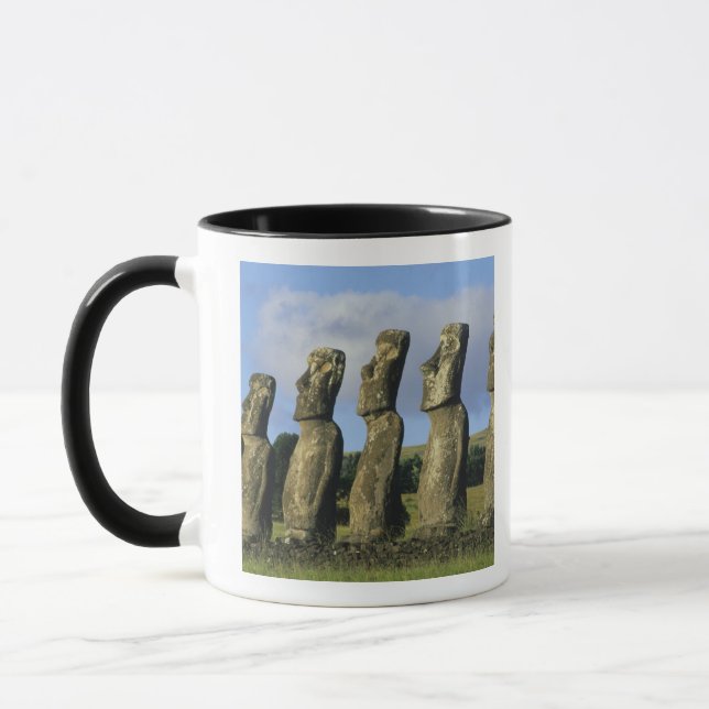 Mug Chili, île de Pâques, Rapa Nui, Ahu Akivi (Gauche)