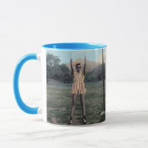 Mug Chillin' Chica - Bleu