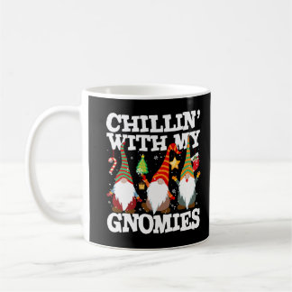 Mug Chillin de Noël avec mes Gnomes Buffalo Plaid X