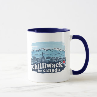 Mug Chillwack BC Canada Joli Ciel de la ville