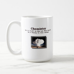 Mug Chimie - crime dans votre garage (tasse)