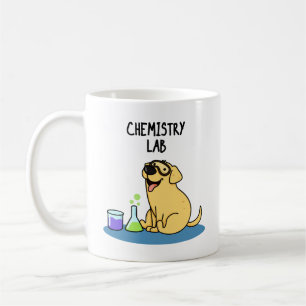 Mug Chimie Lab Funny Labrador Chien Pun