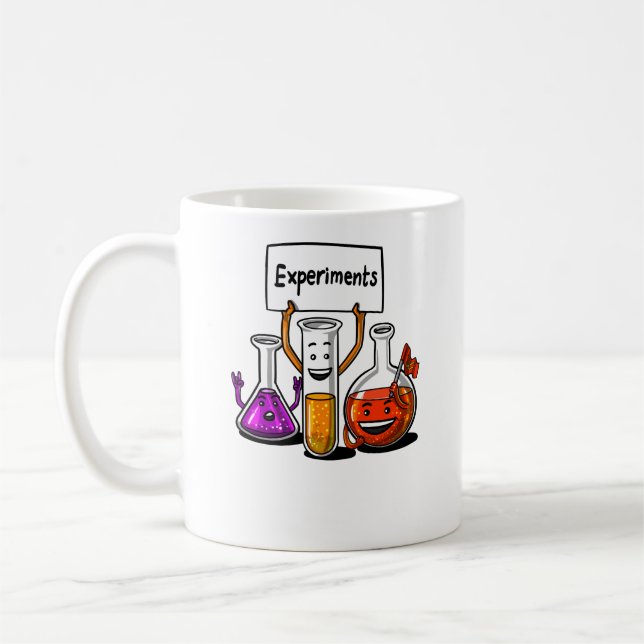 Mug Chimie Science Expériences amusantes École Plaisan (Gauche)