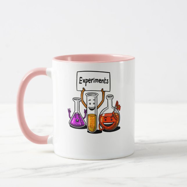 Mug Chimie Science Expériences amusantes École Plaisan (Gauche)
