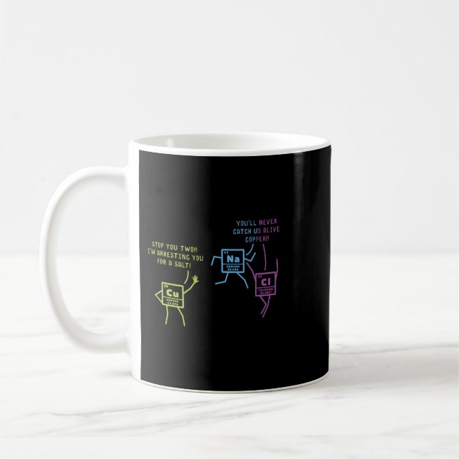 Mug Chimiste Emploi Funny Science Day Biologie Major B (Gauche)