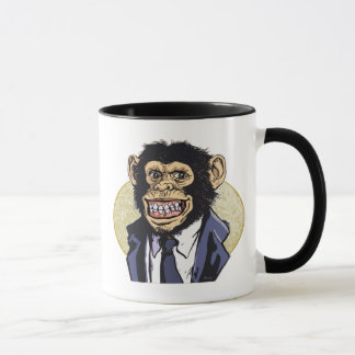 Mug Chimpanzé avec le costume par des studios de Mudge