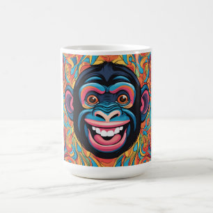 Mug Chimpanzé fou mignon