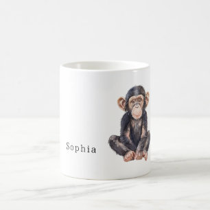 Mug Chimpanzé Safari Animal Jungle