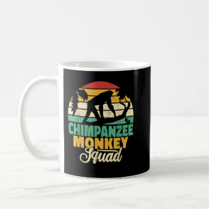 Mug Chimpanzé singe équipe singe singe singes vintages
