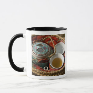 Mug Chine, Hong Kong. Théière traditionnelle chinoise