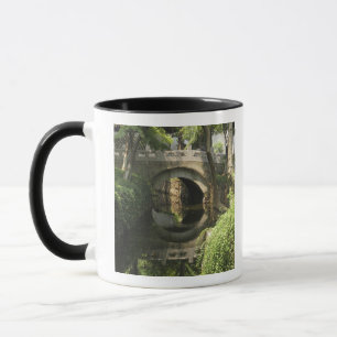 Mug Chine, Nantong, un pont en arc forme un parfait