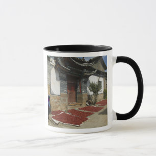 Mug CHINE, province du Yunnan, Tianshengying. Séchage
