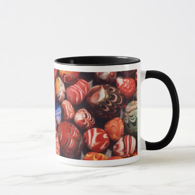 Mug Chine, Tombeaux Ming, Souvenirs en Verre Peint (Droite)