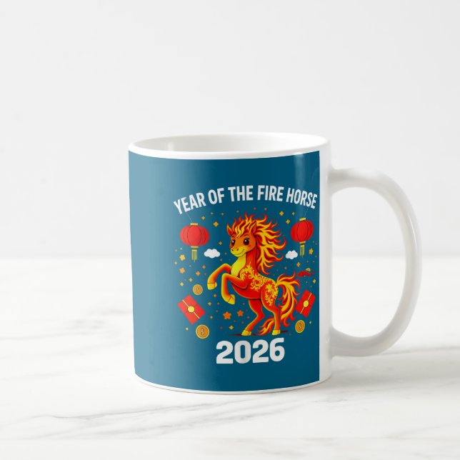Mug Chinese New Year 2026 Year Of The Fire Horse  (Droite)