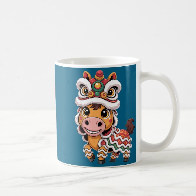 Mug Chinese New Year 2026 Year Of The Kawaii Horse Lio (Droite)