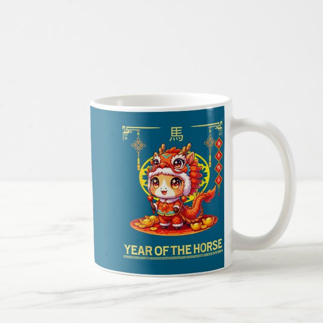 Mug Chinese New Year 2026 Zodiac Year Of Horse For Kid (Droite)