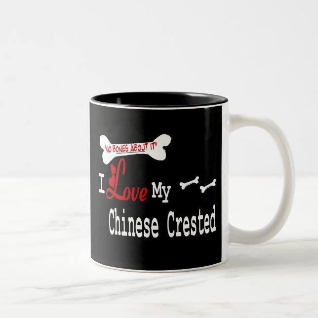 Mug Chinois Crested (I Love) (Droit)