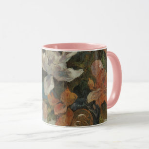 Mug Chinois Peonies et Mandoline par Paul Gauguin