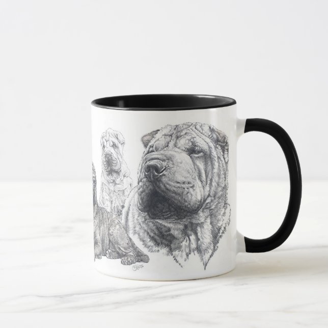 Mug Chinois Shar Pei (Droite)