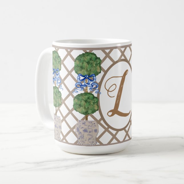 Mug Chinoiserie Ginger Jar Jars Topiary (Devant gauche)