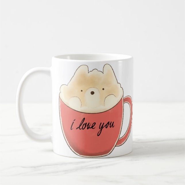 Mug chiot (Gauche)