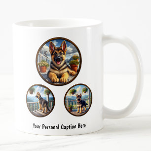 Mug Chiot Allemand Personnalisable
