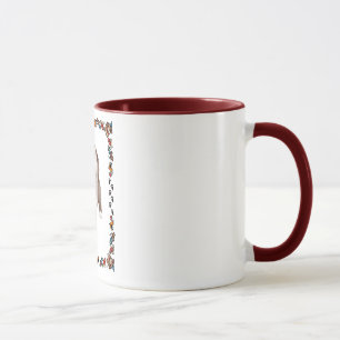 Mug Chiot barbu de colley