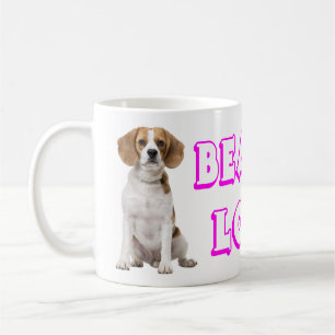 Mug Chiot Beagle - Amour Rose Violet Beagles