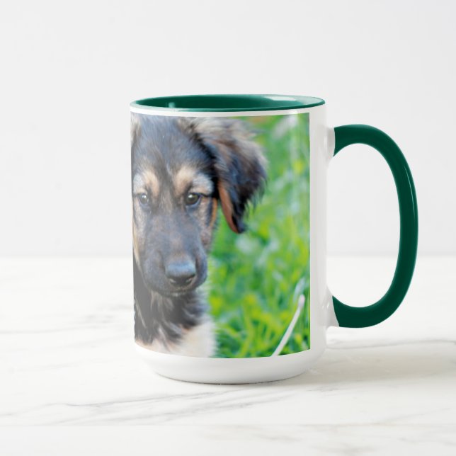 Mug Chiot de berger allemand (Droite)