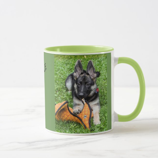 MUG CHIOT DE BERGER ALLEMAND (Droite)