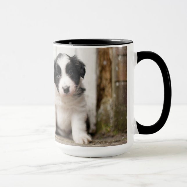 Mug Chiot de border collie (Droite)