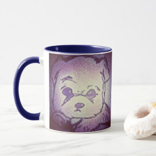Mug Chiot effrayant