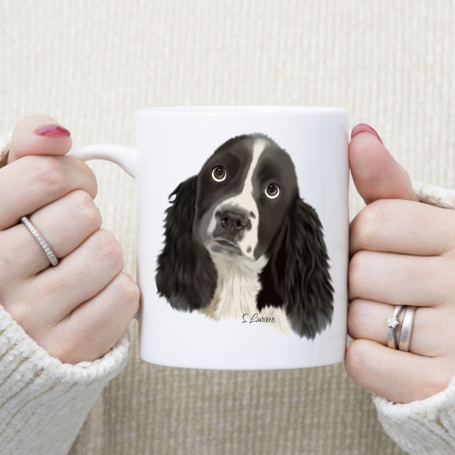 Mug Chiot espagnol Springer anglais (Créateur téléchargé)
