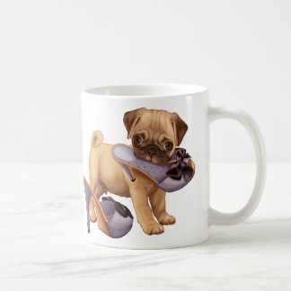 Mug Chiot et chaussure de carlin