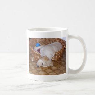 Mug chiot jaune de Labrador