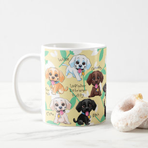 Mug chiot labrador retriever