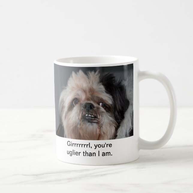 Mug Chiot laid (Droite)