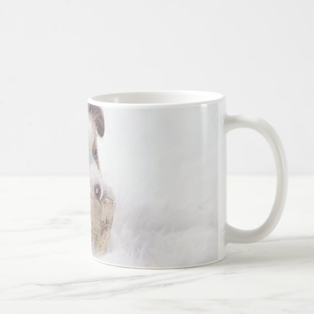 Mug chiot merle rouge australien (Droite)