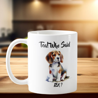Mug Chiots Beagle Personnaliser