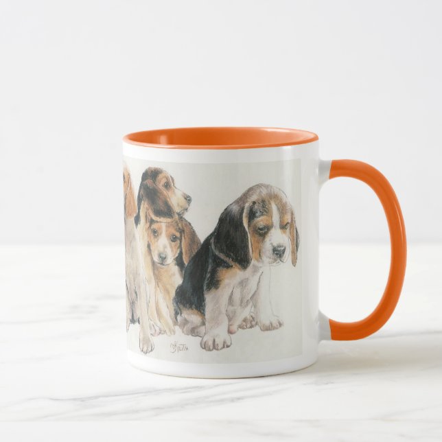 Mug Chiots beagles (Droite)