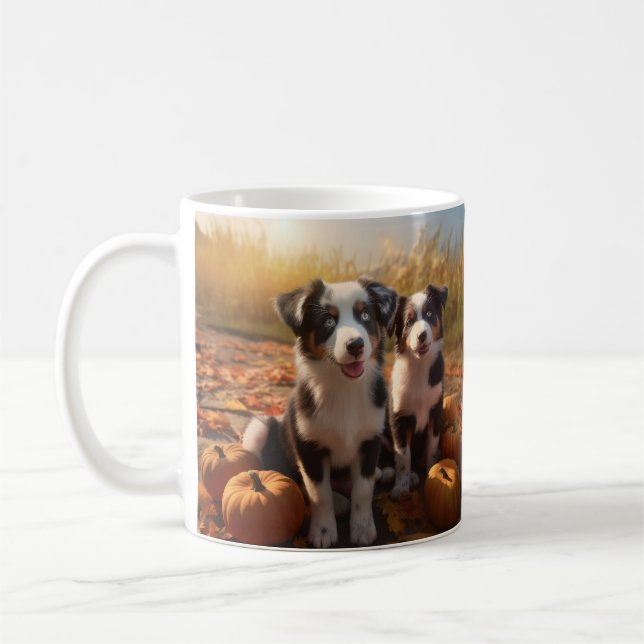 Mug Chiots Berger Australien Délice d'Automne Citrouil (Gauche)