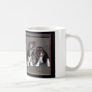 Mug Chiots de basset-hound