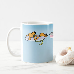 Mug Chiots de l'eau en été