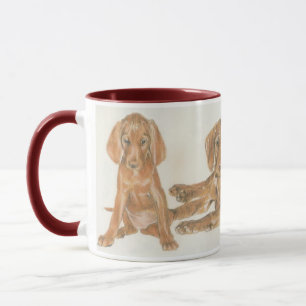 Mug Chiots de Vizsla de Hongrois
