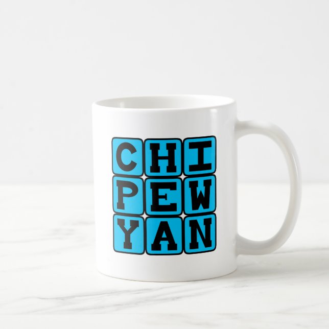 Mug Chipewyan, Langue du Nord-Ouest Canadien (Droite)