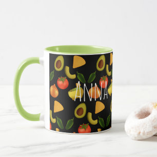 Mug Chips Guacamole Et Tortilla
