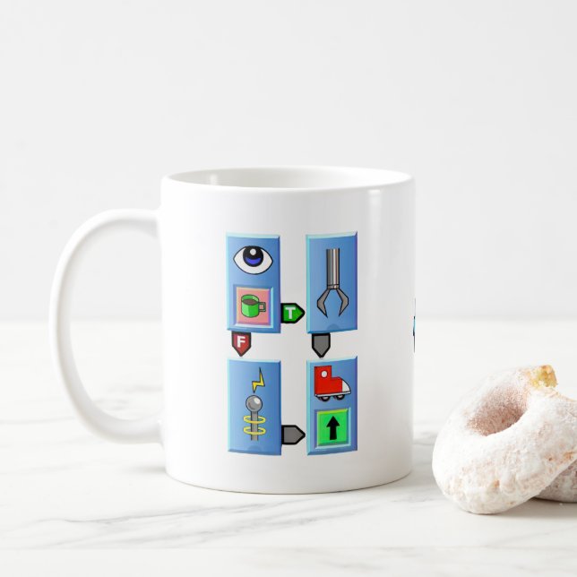 Mug ChipWits IBOL SI VOUS VOIR Coffee Design (Avec donut)