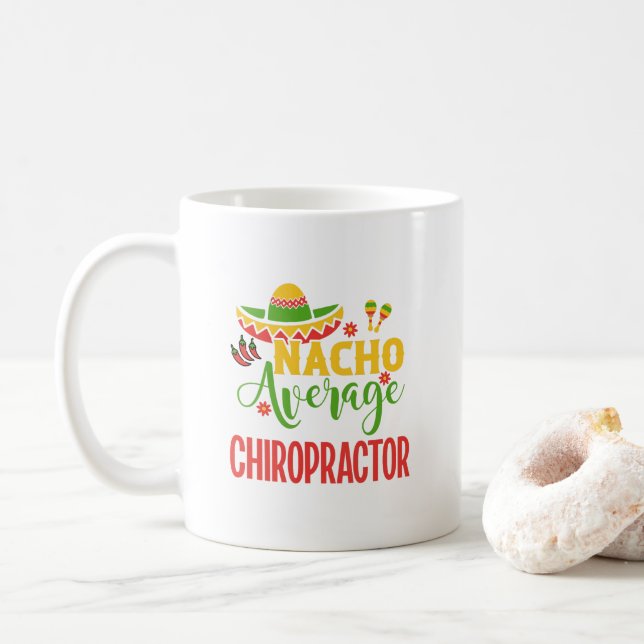 Mug Chiropraticien Chiropratique Grad Student Future N (Avec donut)